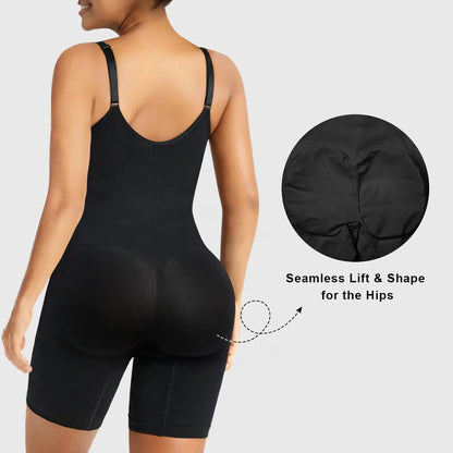 SHAPERX Shapewear for Women Tummy Control Bodysuits Zip-Up Comfort Ultra Stretch Fabric Customizable Fit Breathable Mesh Design Comfortable Fit
