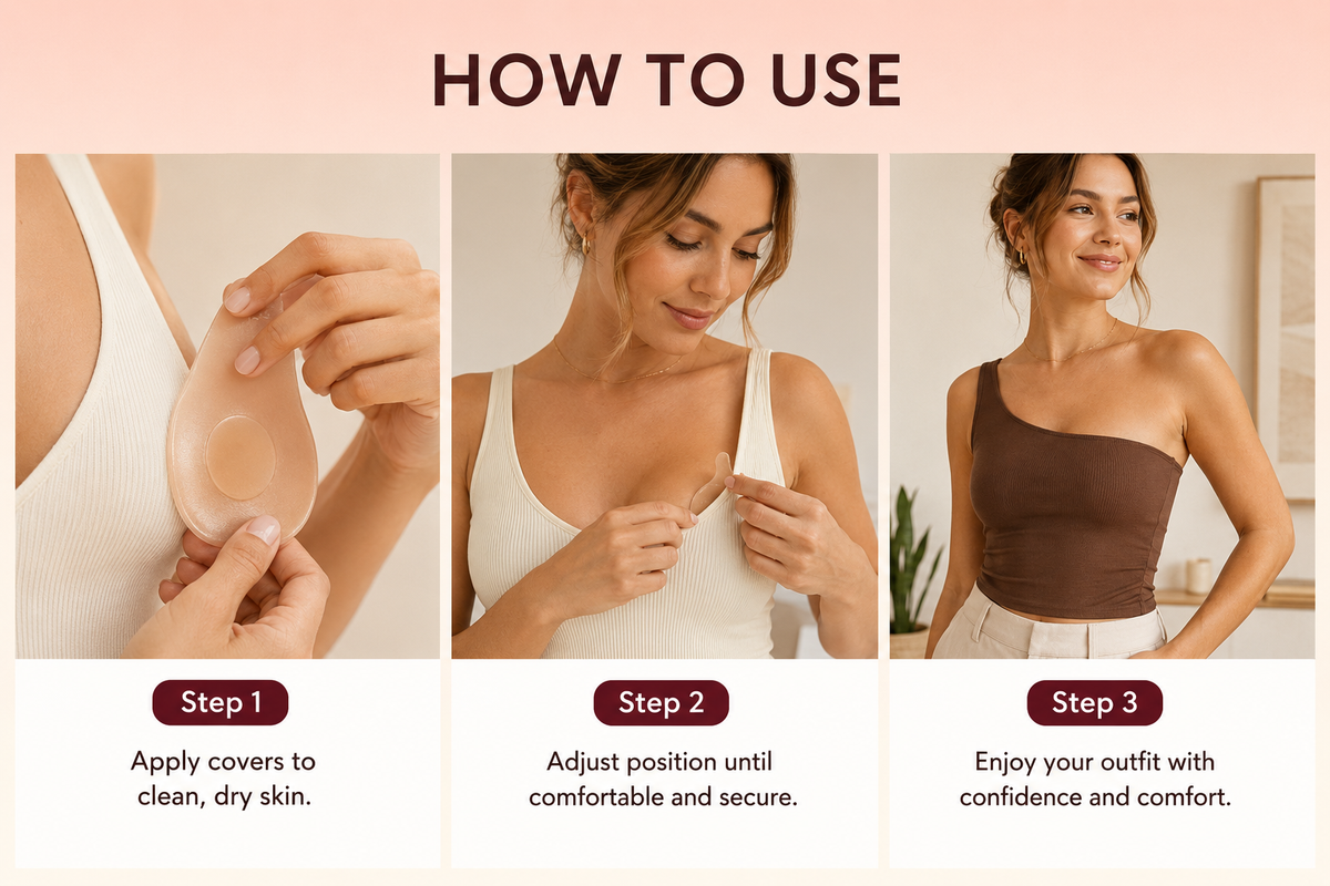 Non-Adhesive Lift up Nipple Cover